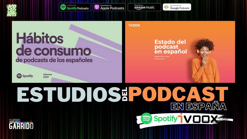 Estudios del Podcast en España. Ivoox y Spotify (Cap 57)