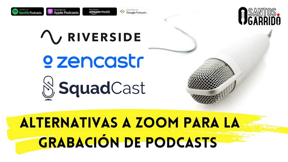 Alternativas a Zoom para la grabación de entrevistas de Podcast