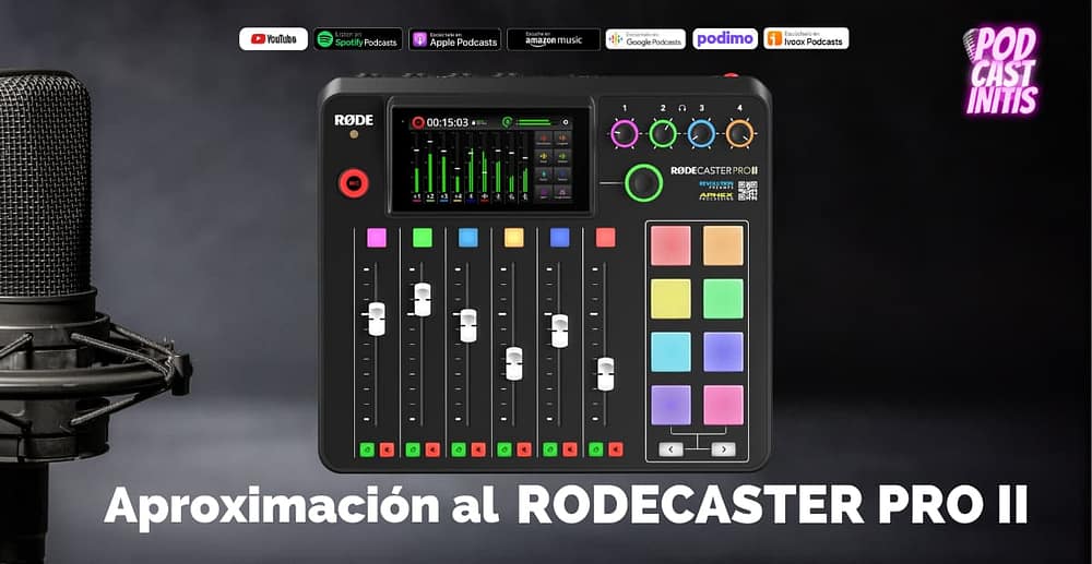 RODCASTER PRO 2 el mejor estudio de audio para podcast